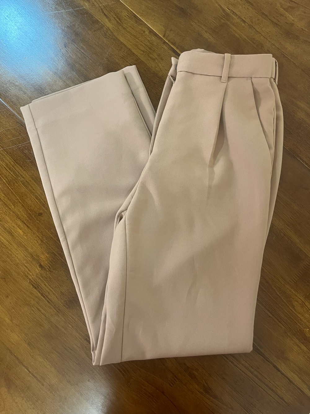 Abercrombie & Fitch Tailored Relaxed Straight Pant 27 LONG